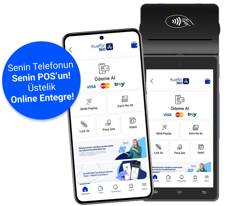 Kuaförler için pos çözümleri